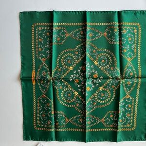 Vintage New Salvatore Ferragamo Pocket Square